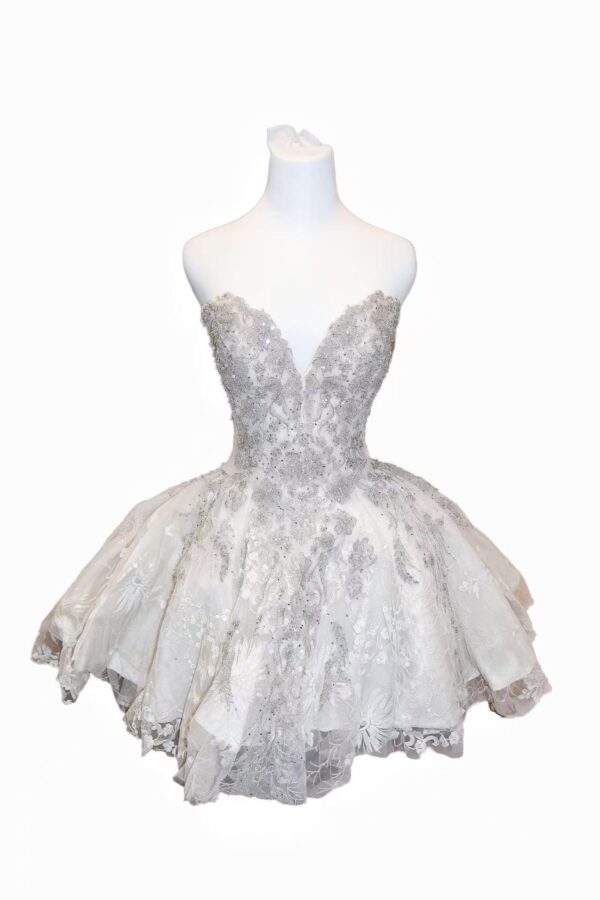 White Luxury Princess Dress